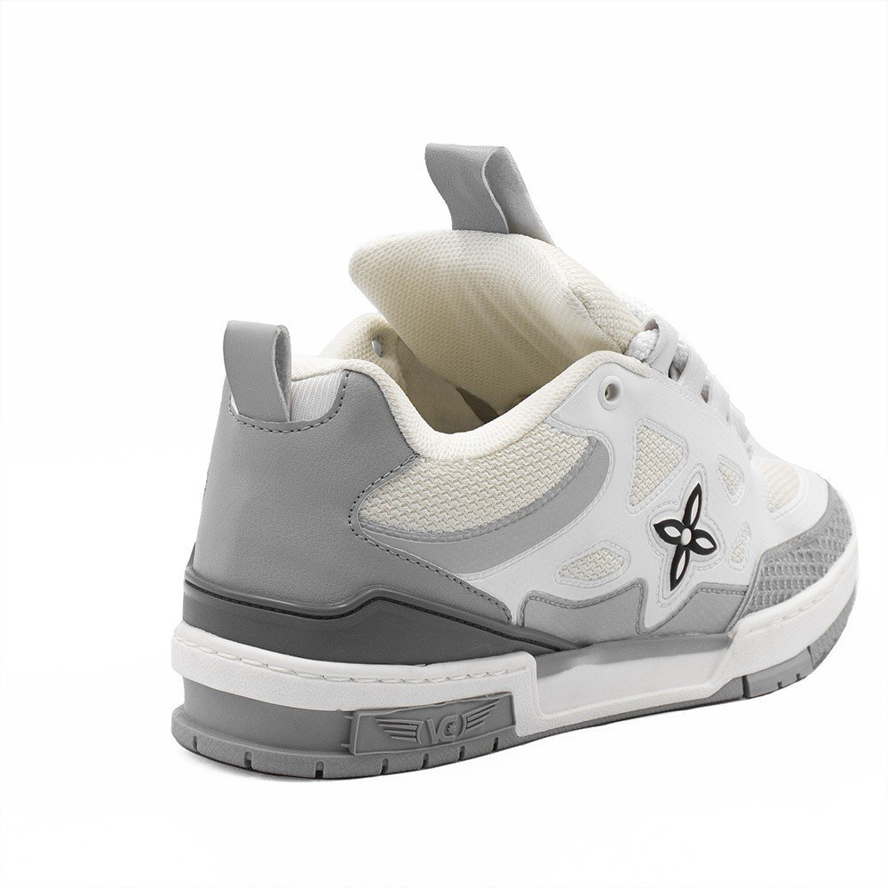 Tênis Zatta  Sk Casual Vitória Cinza Branco/Cinza 7