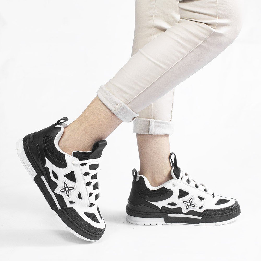 Tênis Zatta Sk Casual Vitória Preto Branco/Preto 1