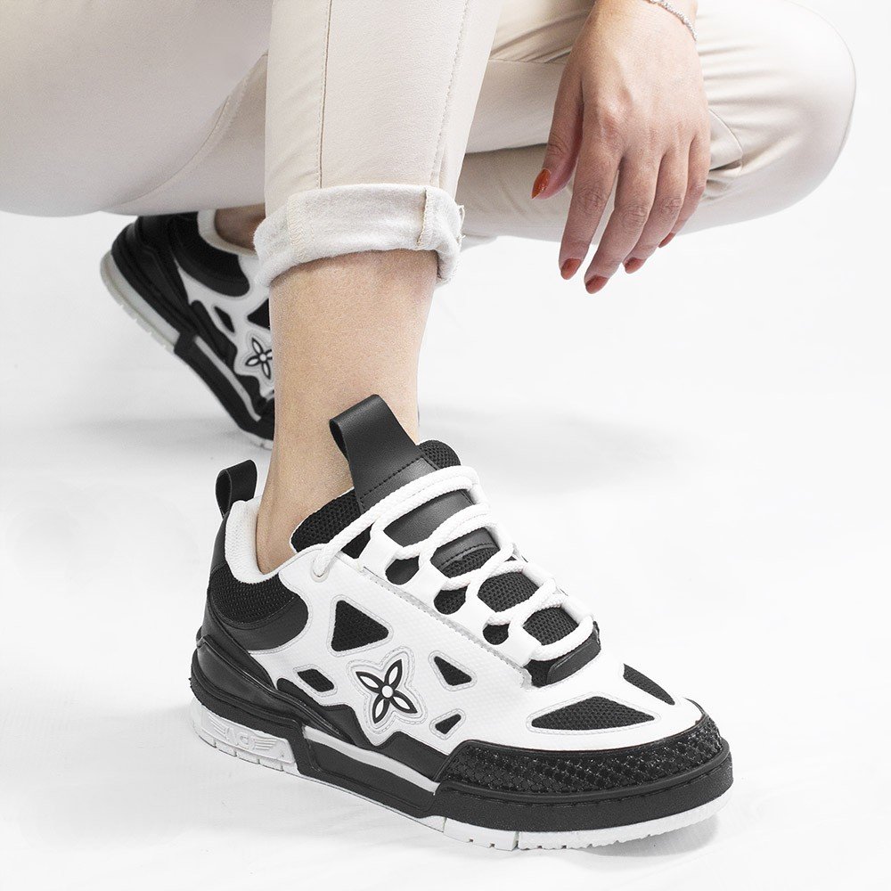 Tênis Zatta Sk Casual Vitória Preto Branco/Preto 3