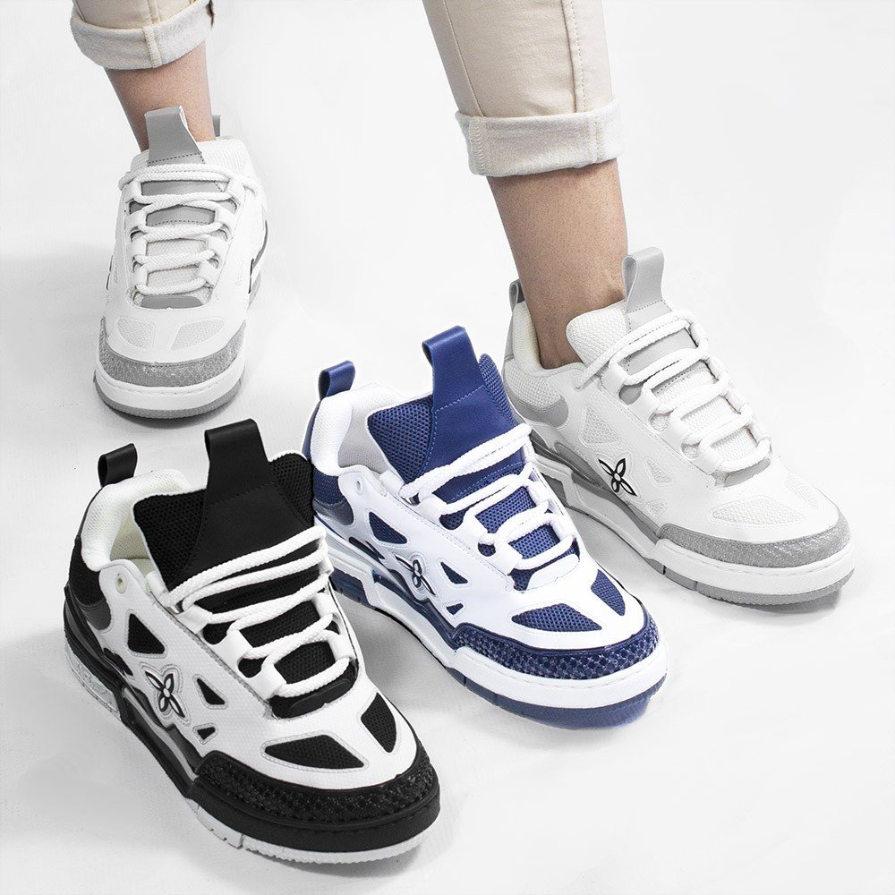 Tênis Zatta Sk Casual Vitória Preto Branco/Preto 8