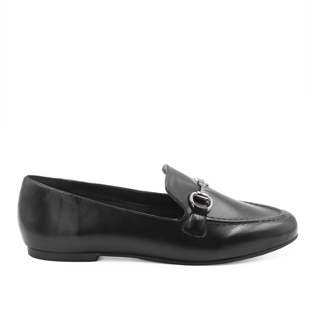 Mocassim Zatta Fivela Evelyn Preto Preto 3