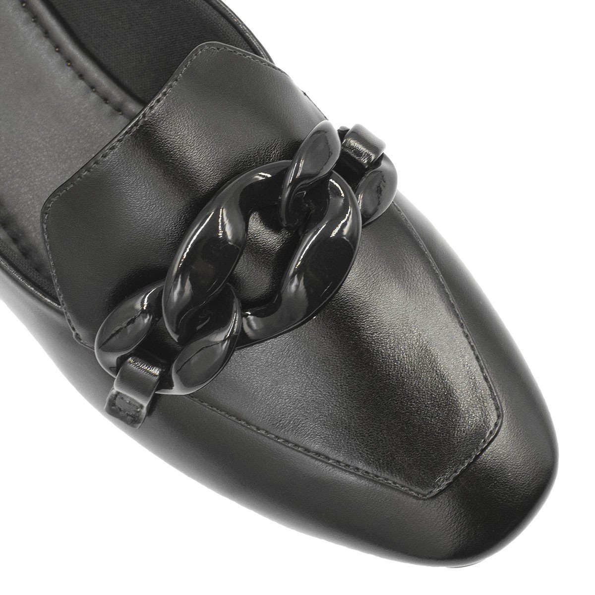 Mocassim Zatta Corrente Luciana Preto Preto 4