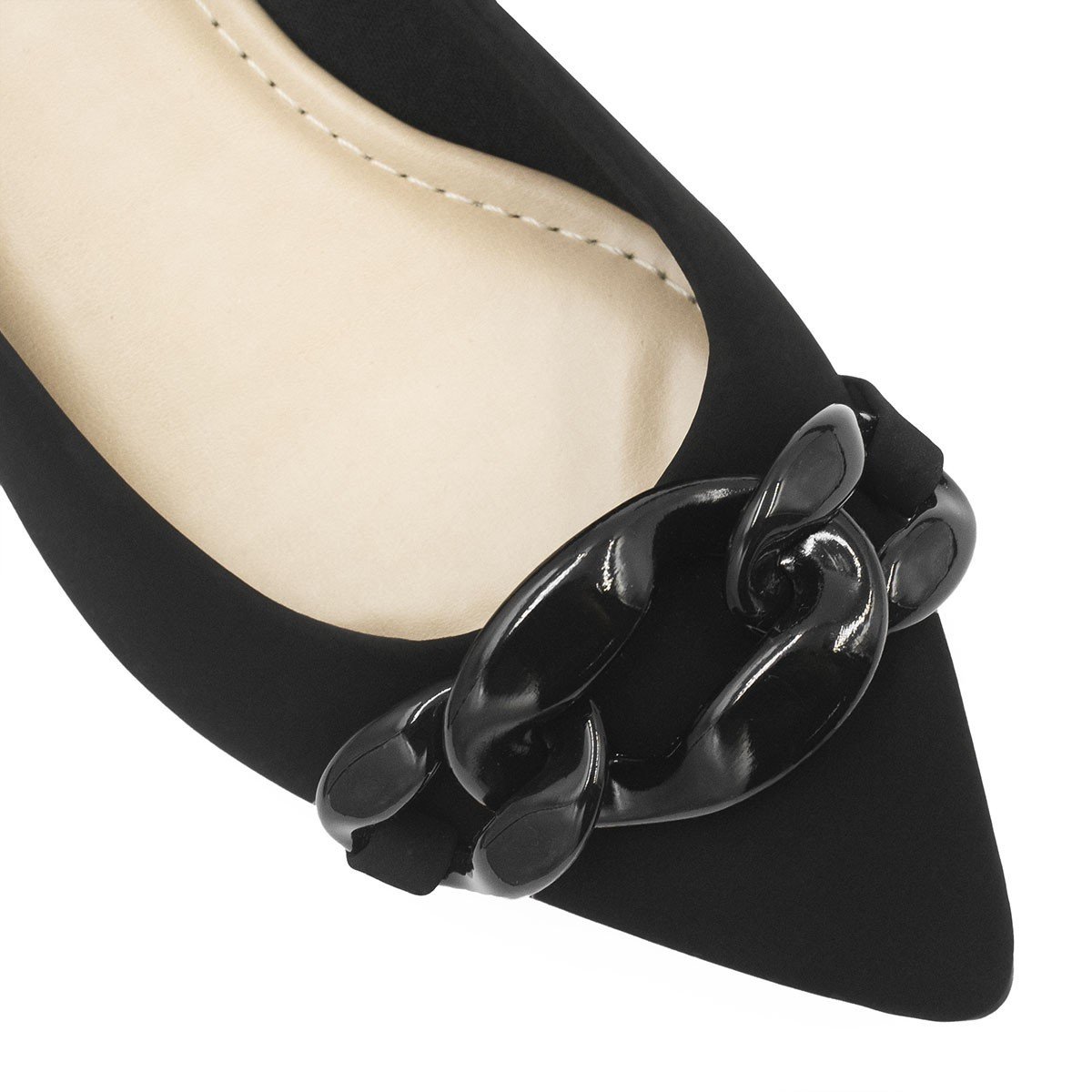 Sapatilha Corrente Ticiane Nobuck Preta Preto 7