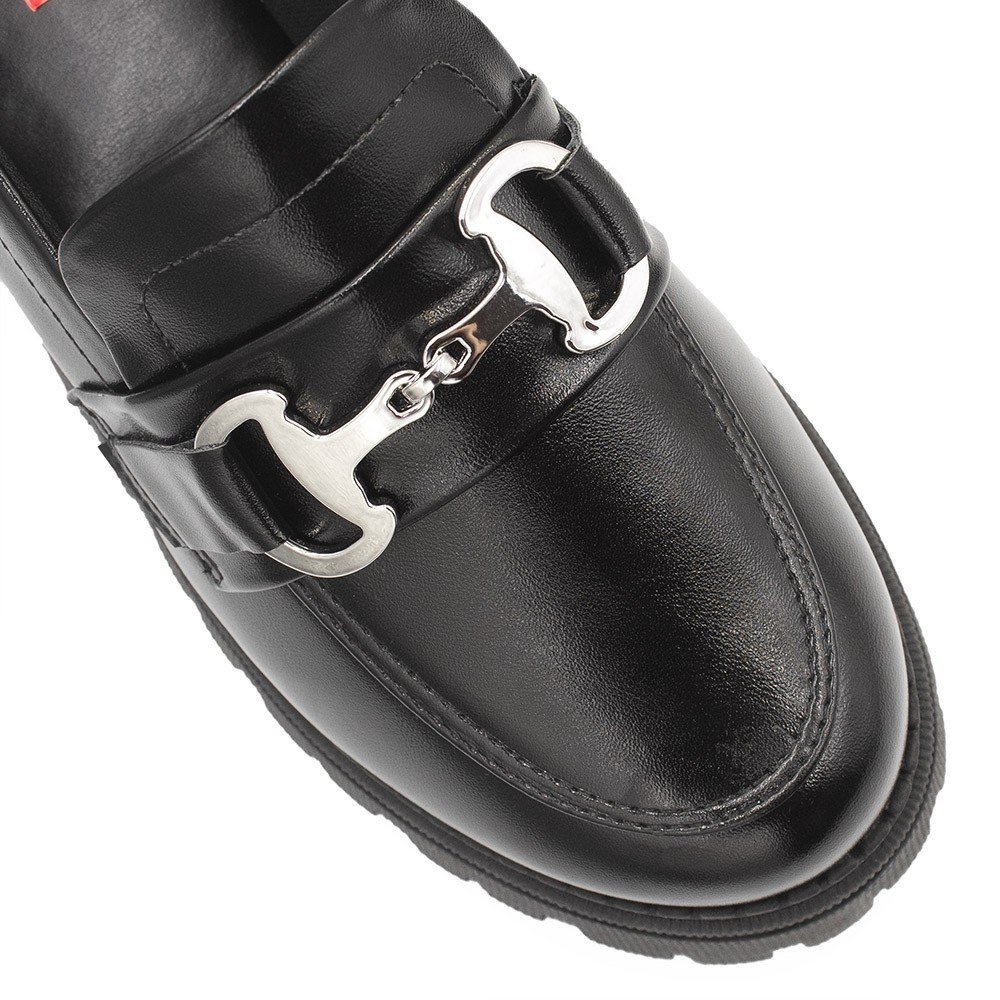 Mocassim Zatta Tratorado Sola Alta Amelia Preto Preto 5