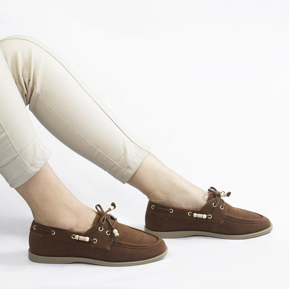 Mocassim Zatta Camurça Amara Caramelo Marrom 3