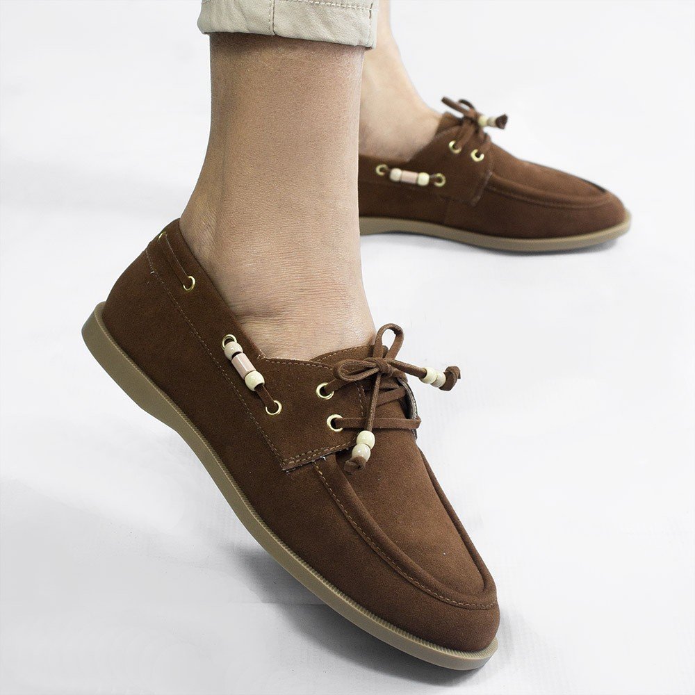 Mocassim Zatta Camurça Amara Caramelo Marrom 7