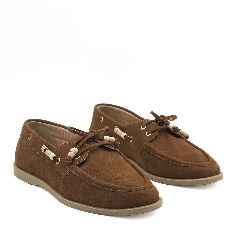 Mocassim Zatta Camurça Amara Caramelo Marrom 8