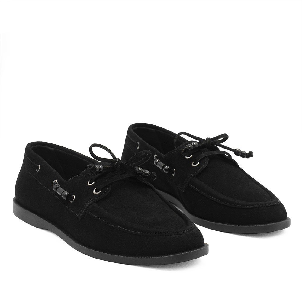 Mocassim Zatta Camurça Amara Preto Preto 5