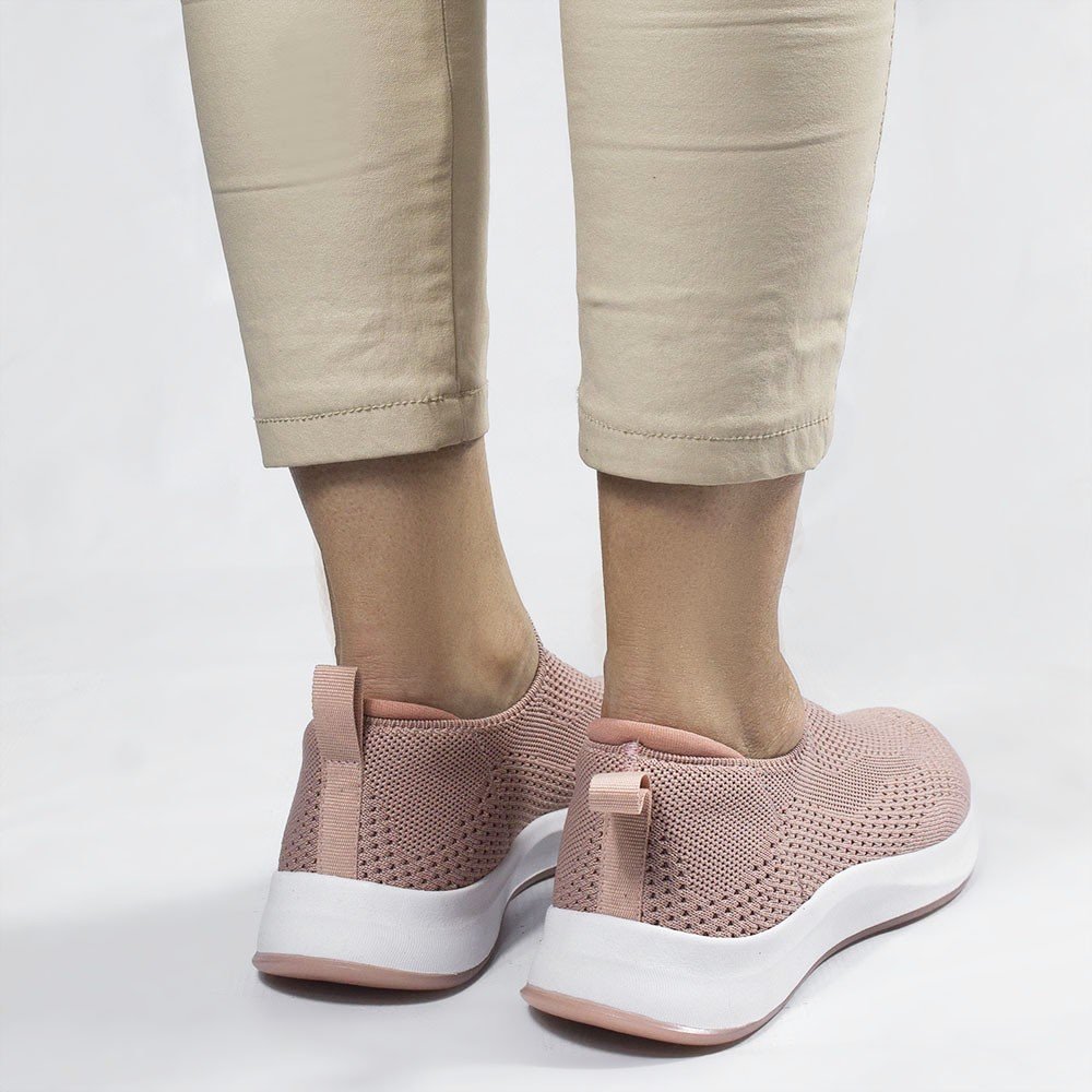 Tênis Zatta Knite Stella Rosa Rosa 4