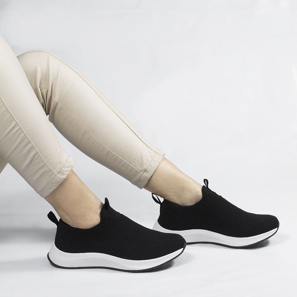 Tênis Zatta Knite Stella Preto