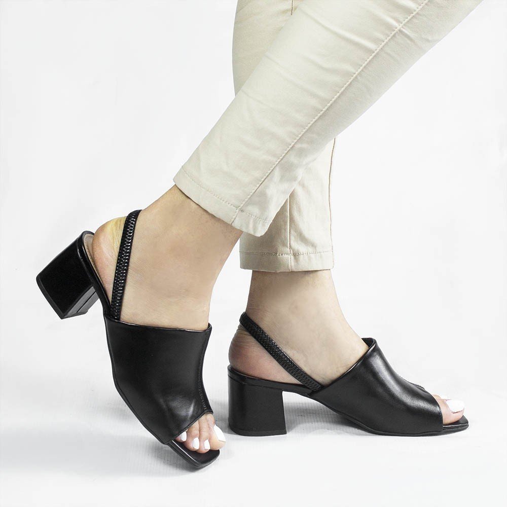 Sandália Zatta Confort Josi Preta Preto 3