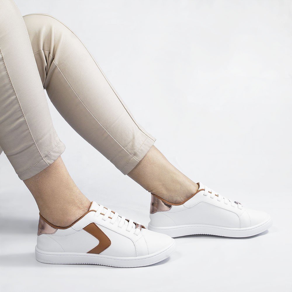 Tênis  Zatta Casual Bicolor July Branco