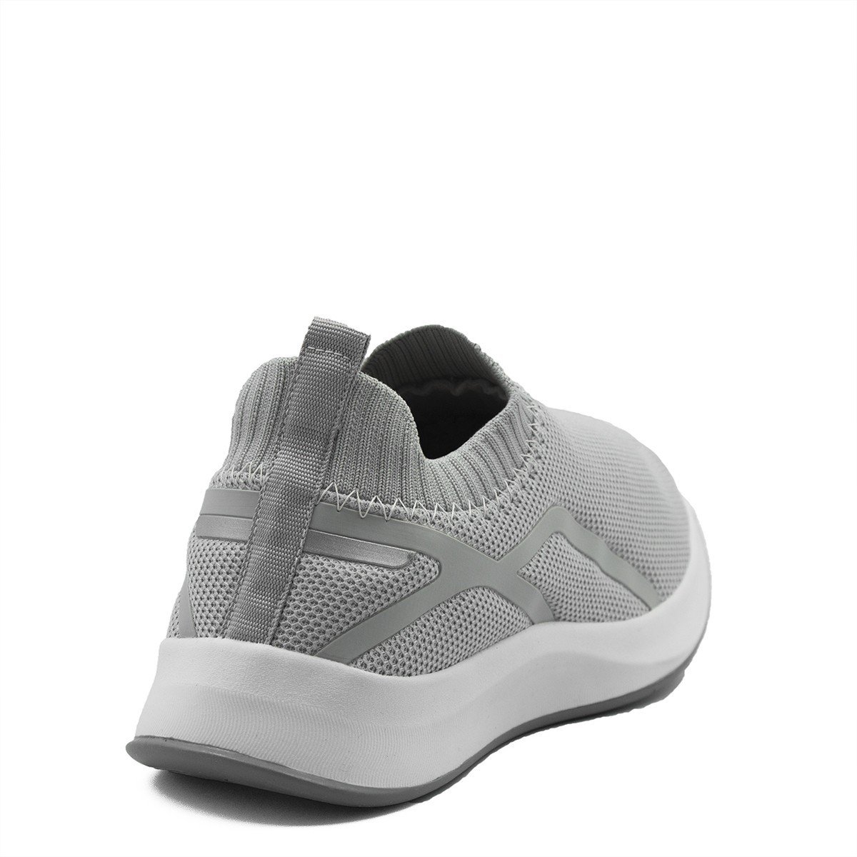 Tênis Zatta Knite Liso Liz Cinza Cinza 8