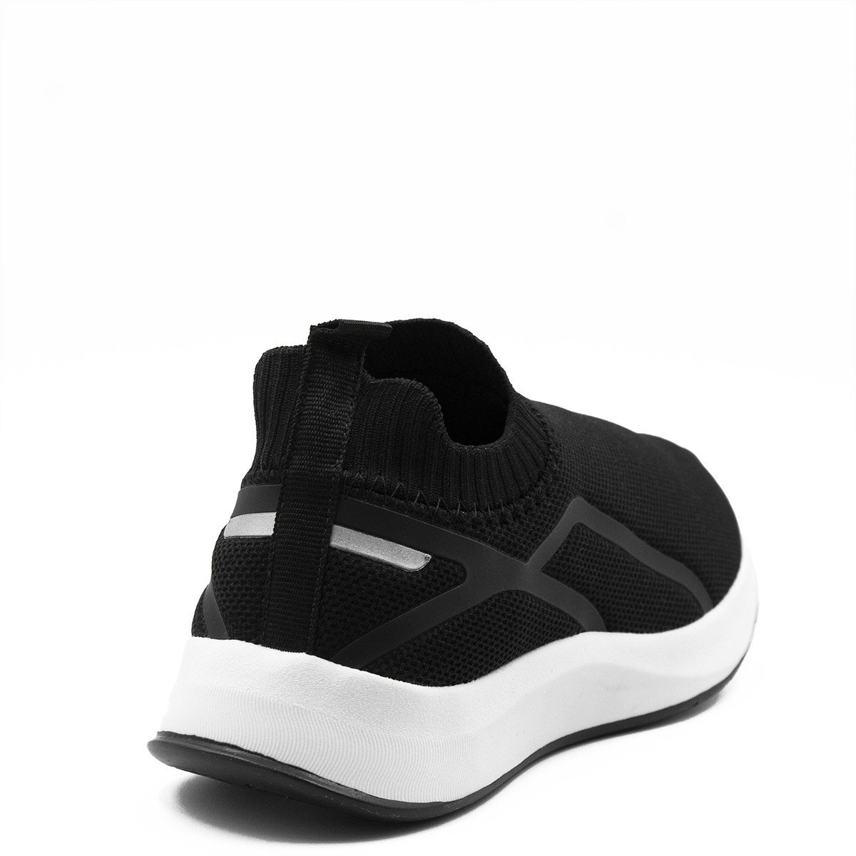 Tênis Zatta Knite Liso Liz  Preto Preto 7