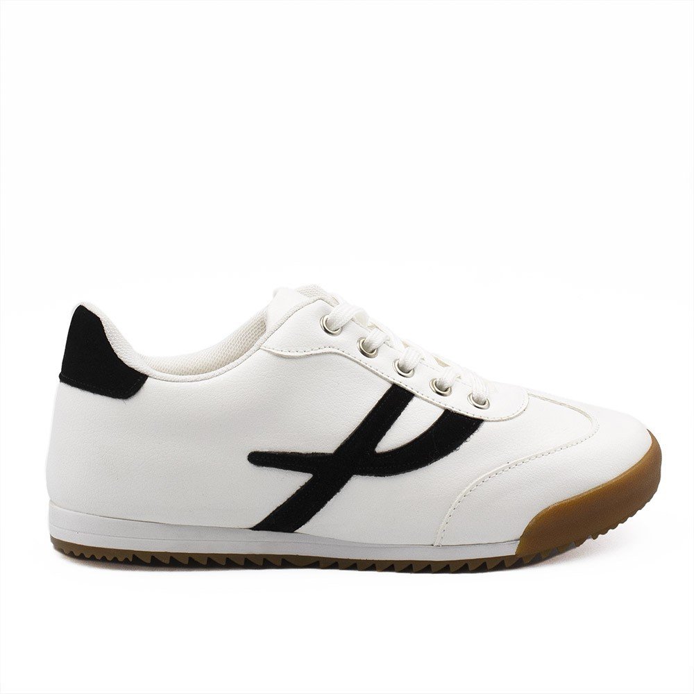 Tênis Zatta Casual Cadarço Dafne Branco