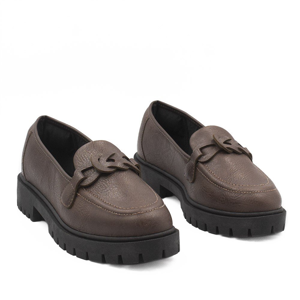 Mocassim Zatta Tratorado Adriana Marrom Marrom 3