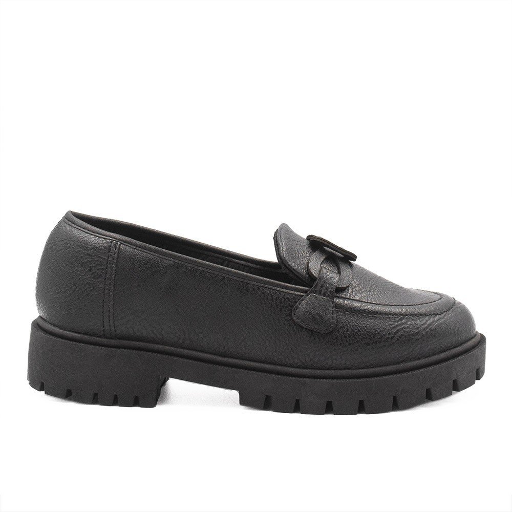 Mocassim Zatta Tratorado Adriana Preto Preto 1