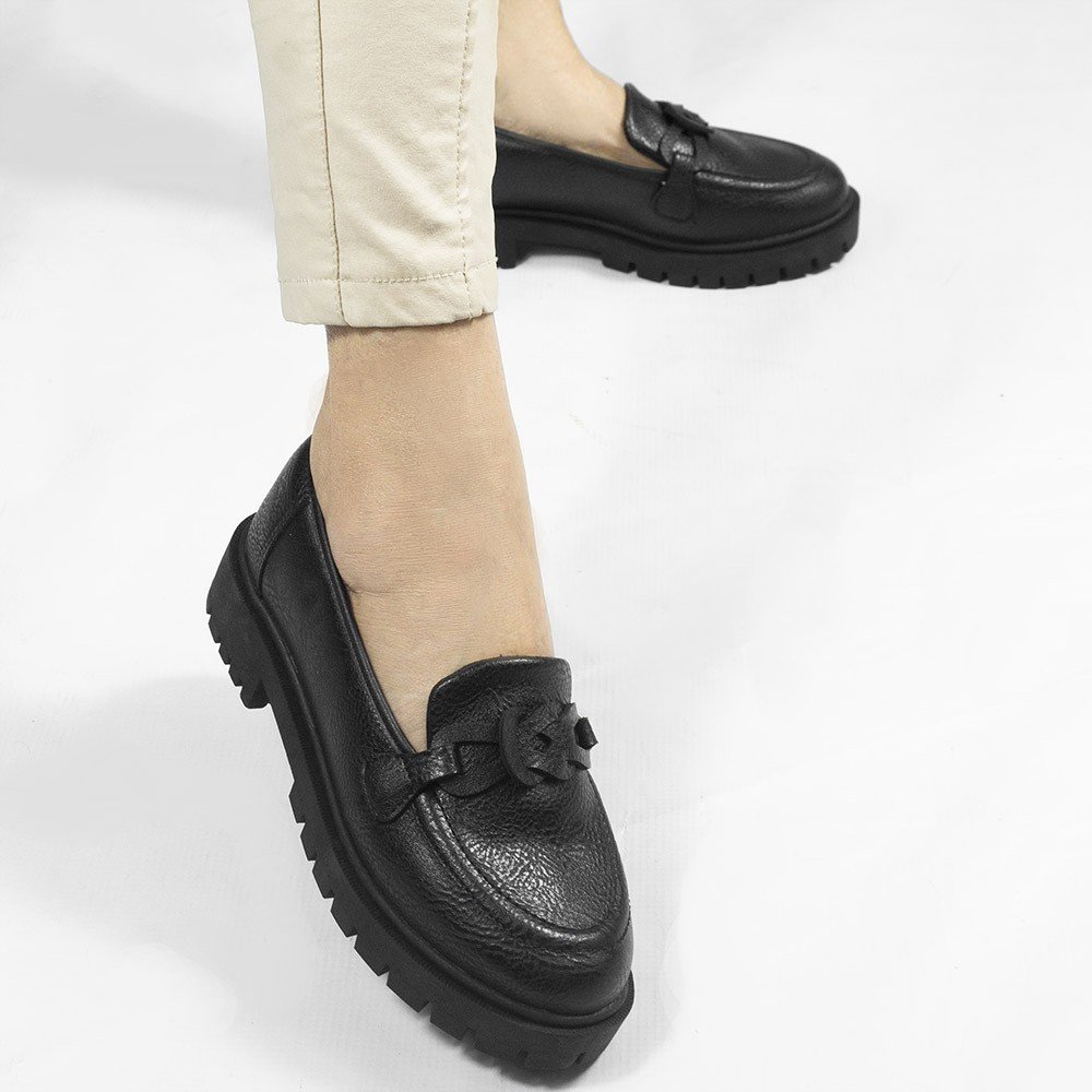 Mocassim Zatta Tratorado Adriana Preto Preto 4