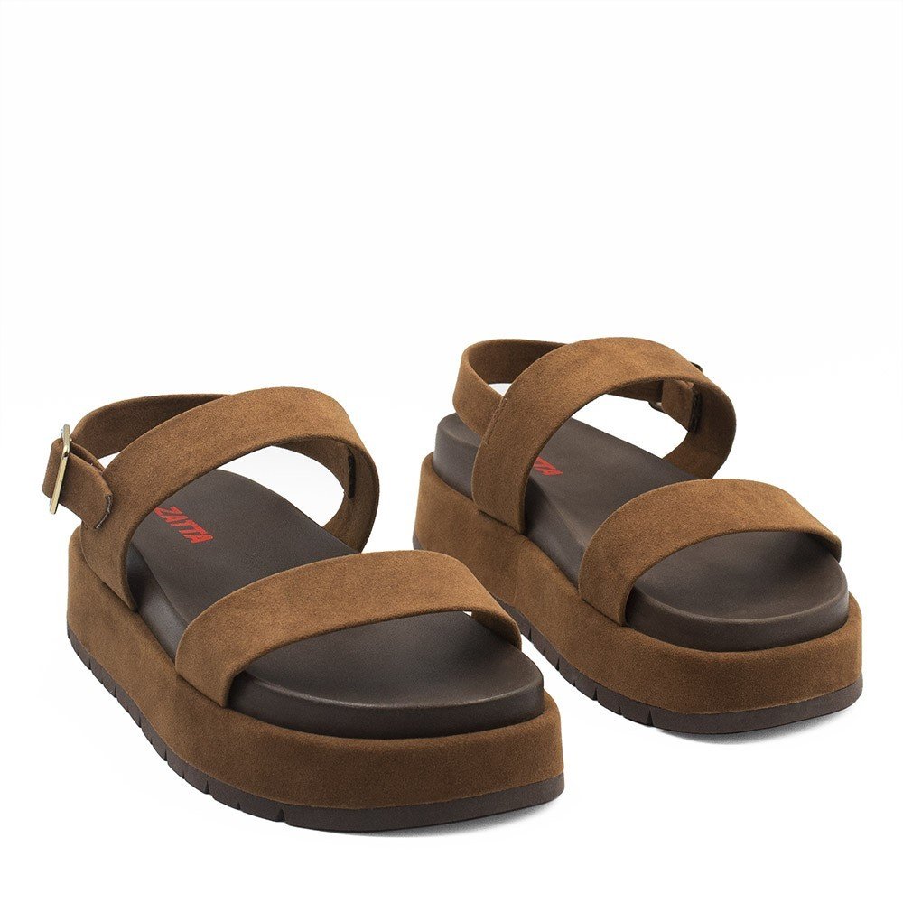 Tênis Knite Zatta Flatform Ivete Nude Nude 3
