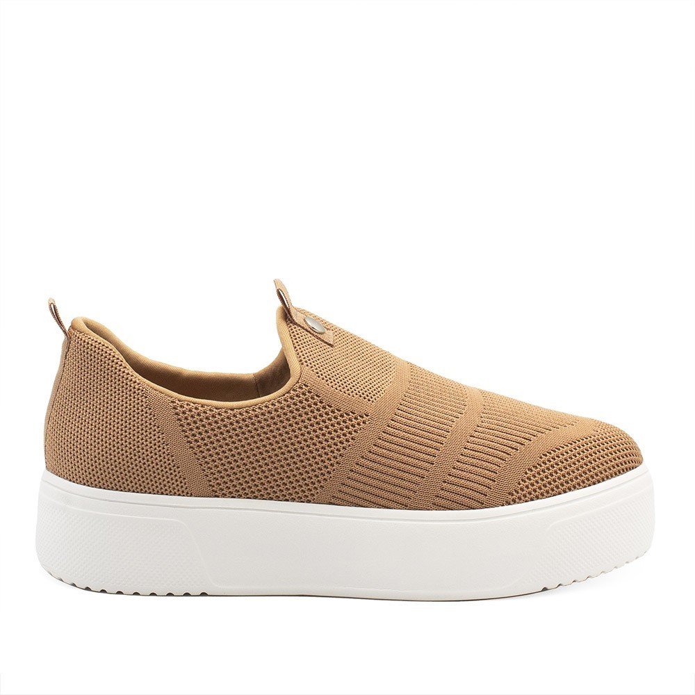 Tênis Knite Zatta Flatform Ivete Nude Nude 4