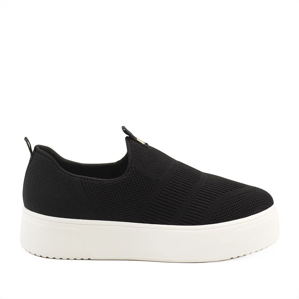 Tênis Knite Zatta Flatform Ivete Preto Preto 5