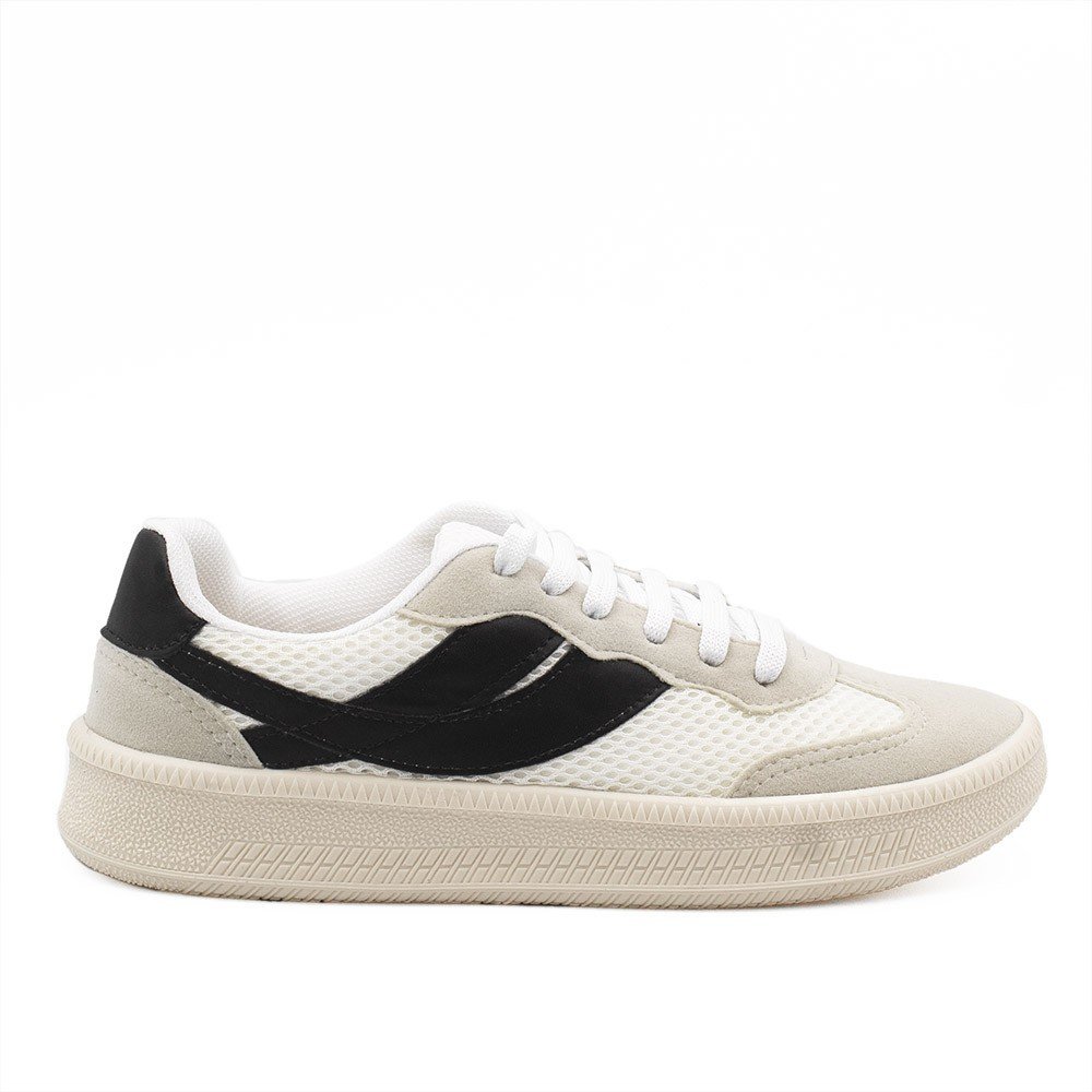 Tênis Casual Zatta Nylon Cadarço Karina Preto