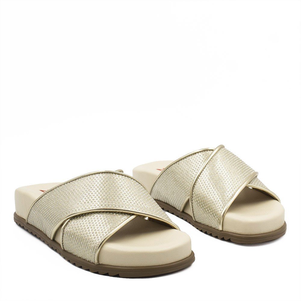 Papate Zatta Cruzada Anatômica Amora Dourada Dourado 3