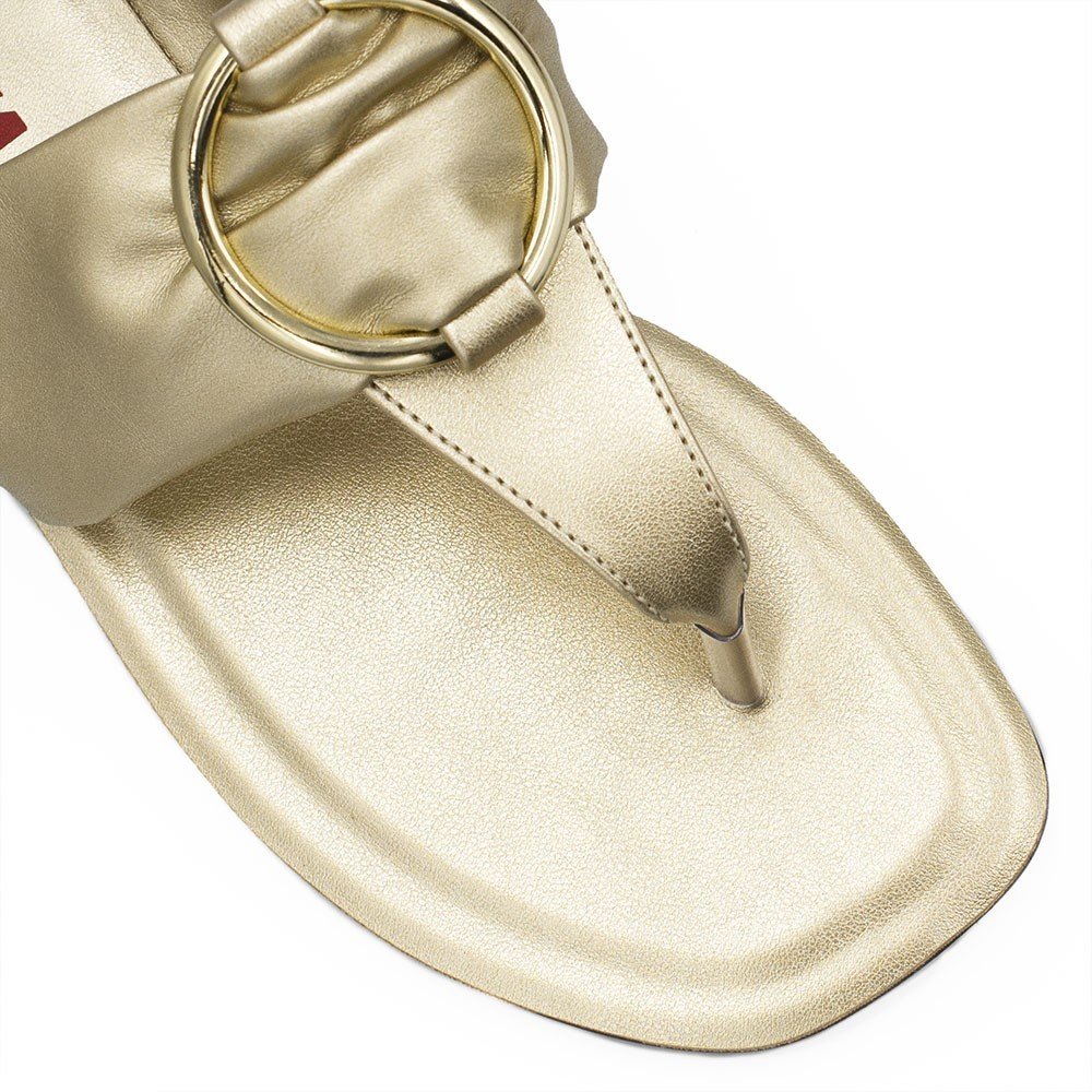 Rasteira Zatta  Argola de Dedo Regina Dourada Dourado 4