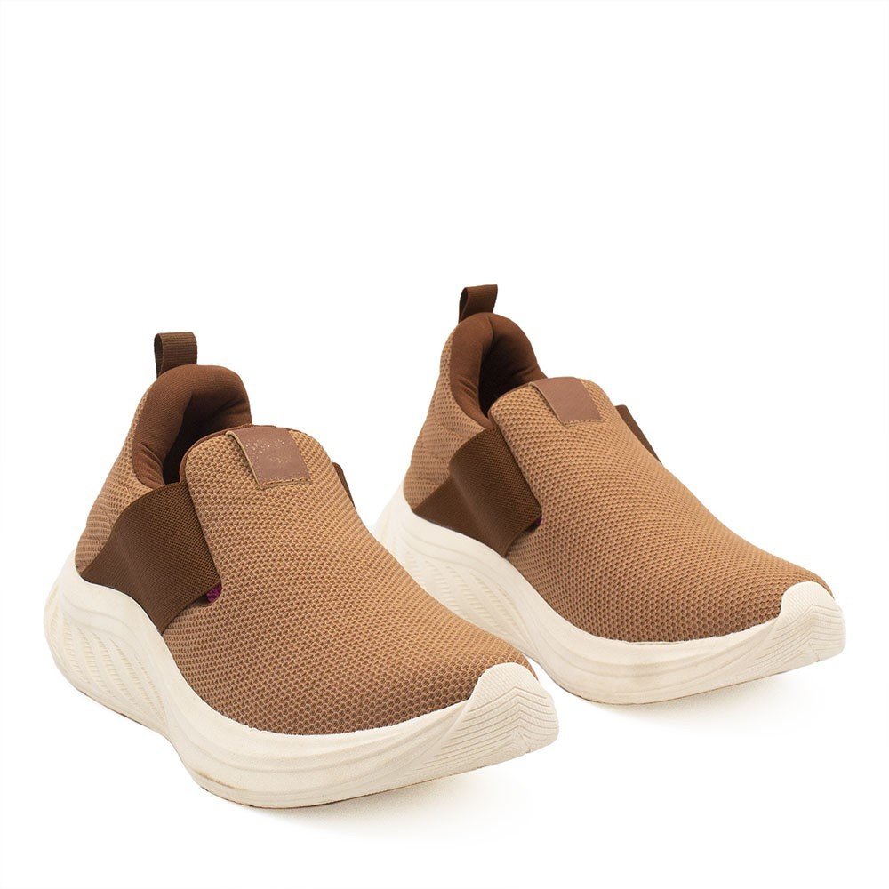 Tênis Zatta Knite Liso Kiara Nude Nude 2