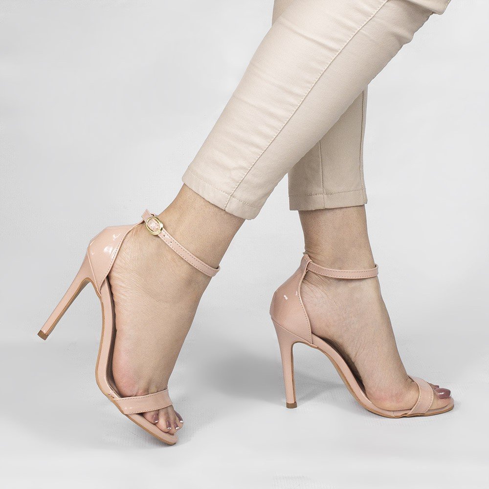 Sandalia Zatta Salto Fino Maya Verniz Nude Nude 2