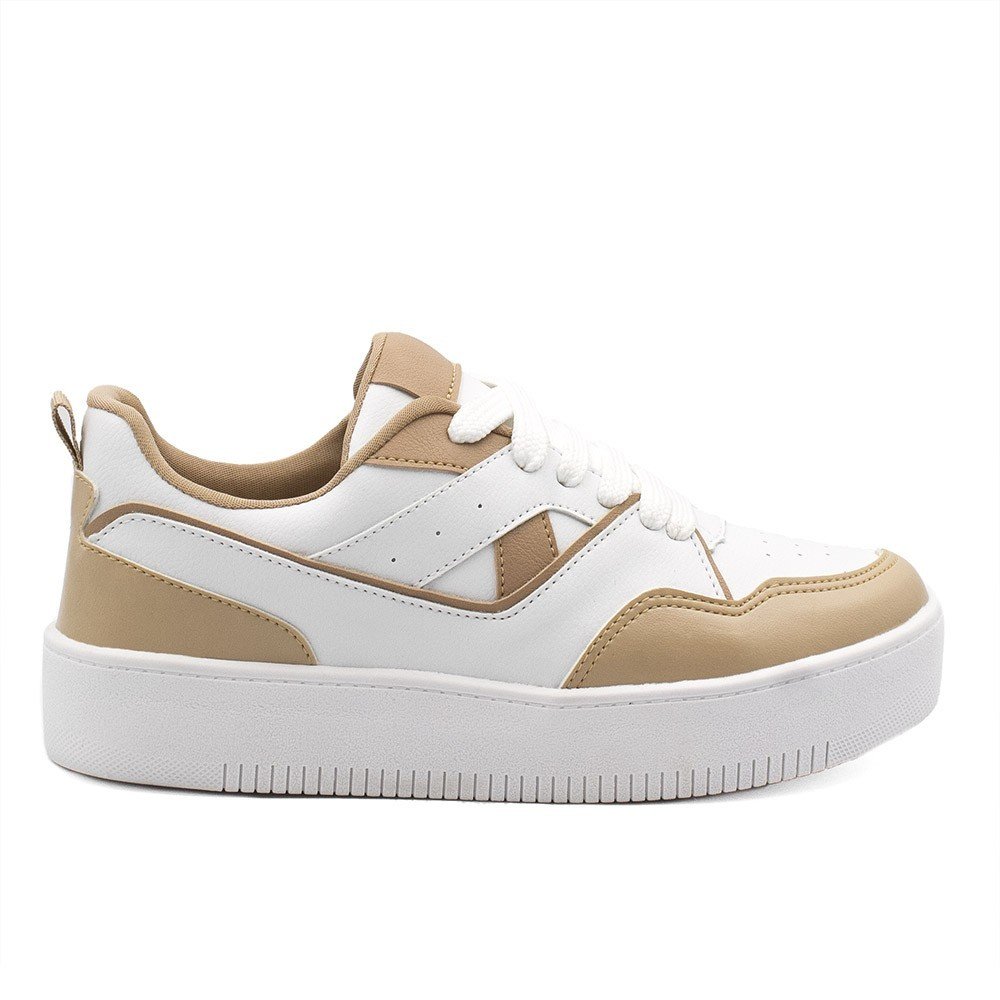 Tênis Zatta Casual Cadarço Janaína Palha