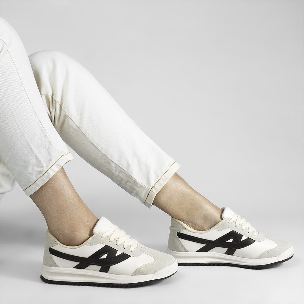 Tênis Zatta Casual Tábata  Preto Preto/Branco 3