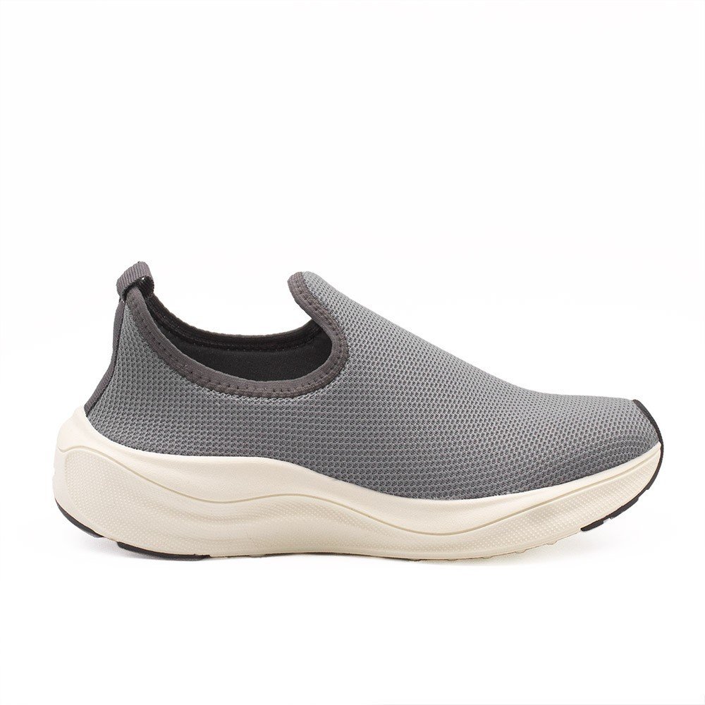 Tênis Zatta Casual em Kinit  Kameron  Cinza