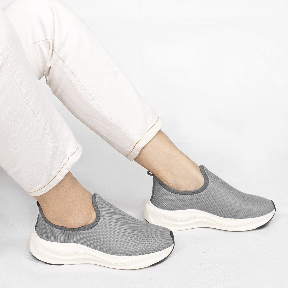 Tênis Zatta Casual em Kinit  Kameron  Cinza Cinza 2