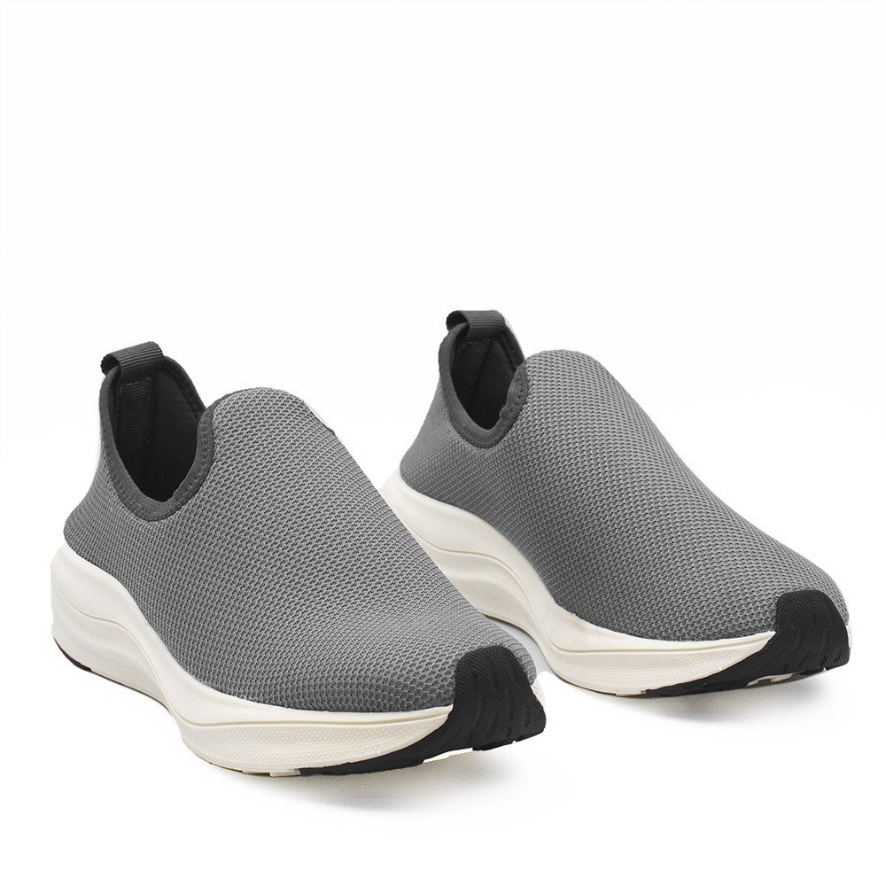 Tênis Zatta Casual em Kinit  Kameron  Cinza Cinza 3