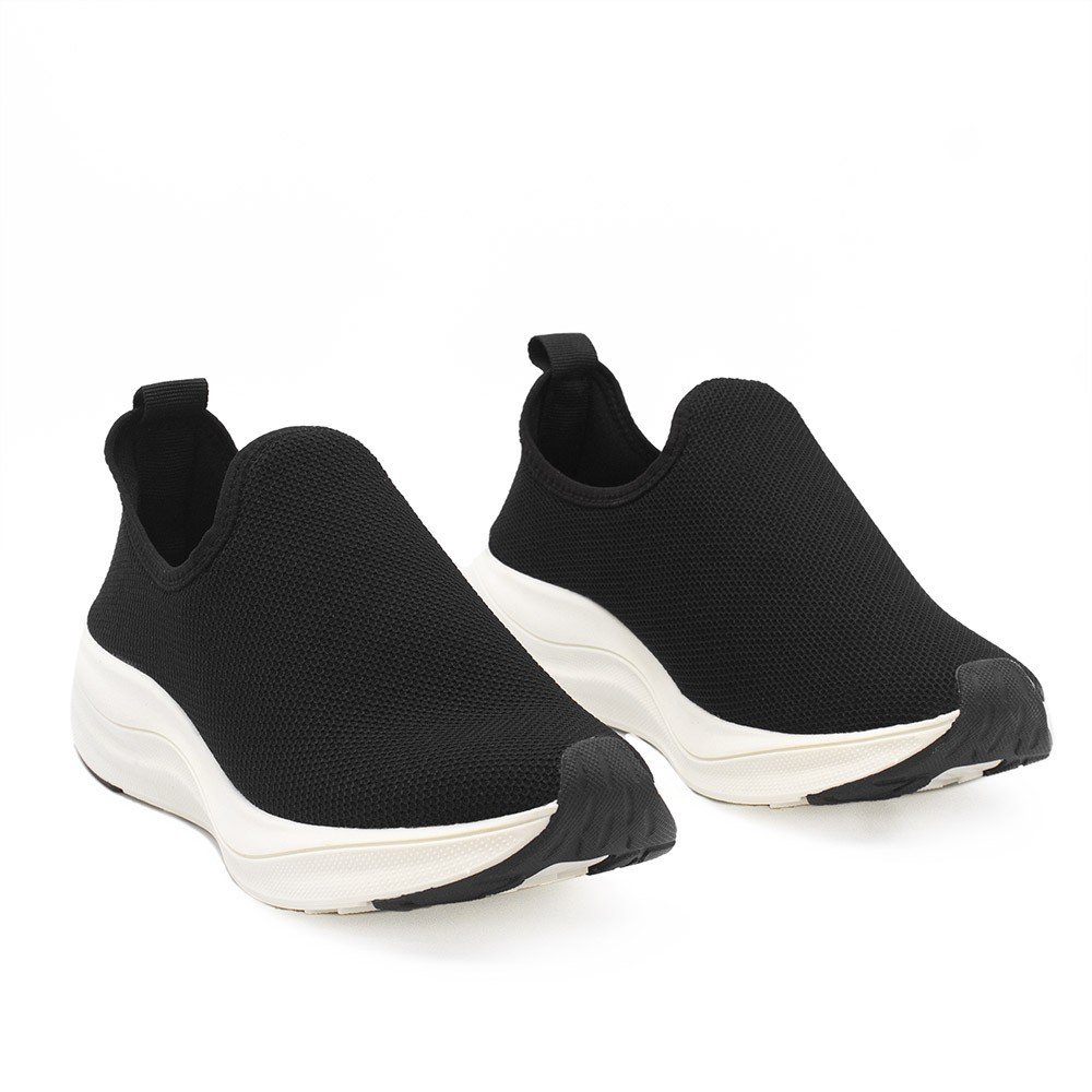 Tênis Zatta Casual em Kinit  Kameron  Preto Preto 3