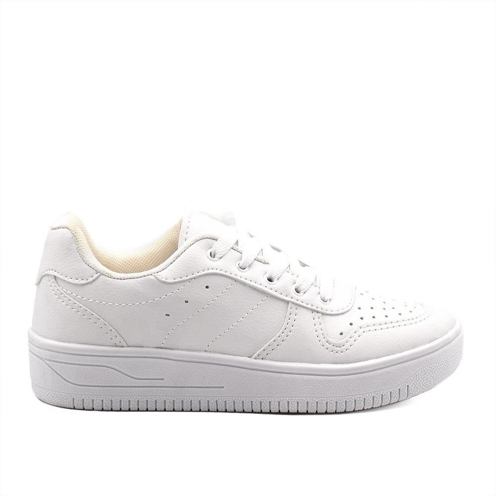 Tênis Zatta Casual Cadarço Kelly Branco