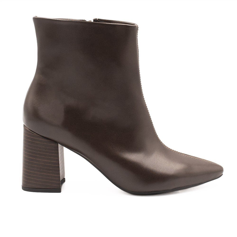 Bota Zatta Salto Bloco Wenny Marrom Marrom 2