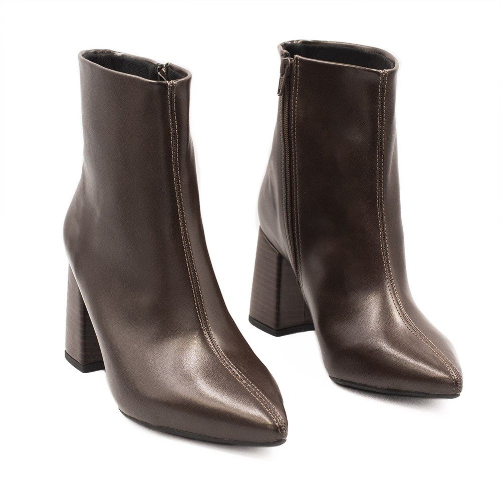 Bota Zatta Salto Bloco Wenny Marrom Marrom 5