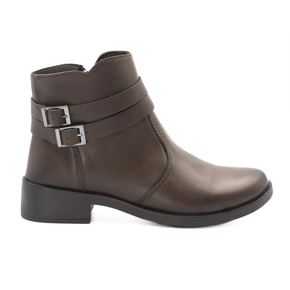 Bota Zatta Montaria Duas Fivelas Lucimara Café