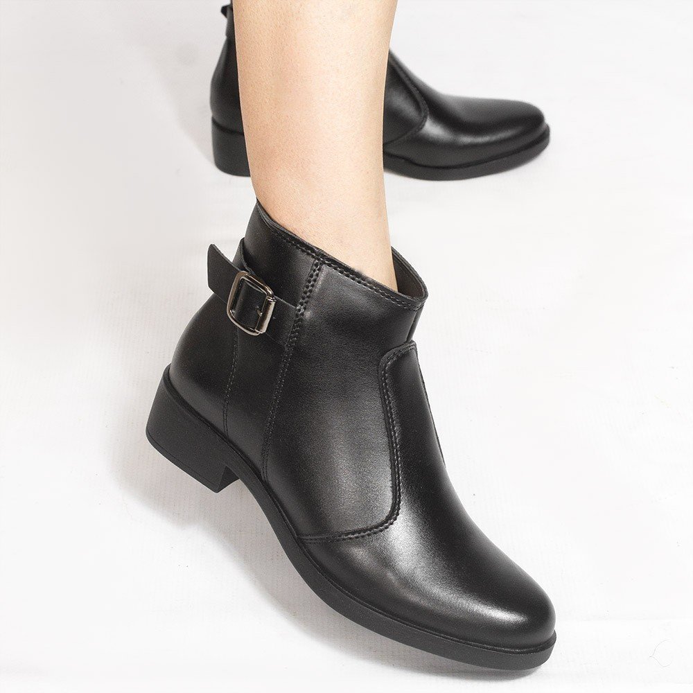 Bota Montaria Zatta Fivela Gil Preta Preto 3