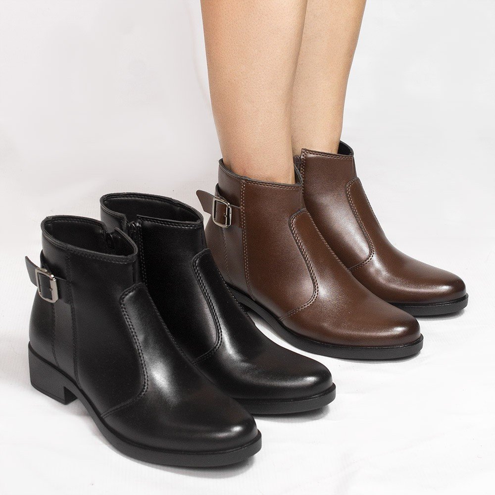 Bota Montaria Zatta Fivela Gil Preta Preto 5