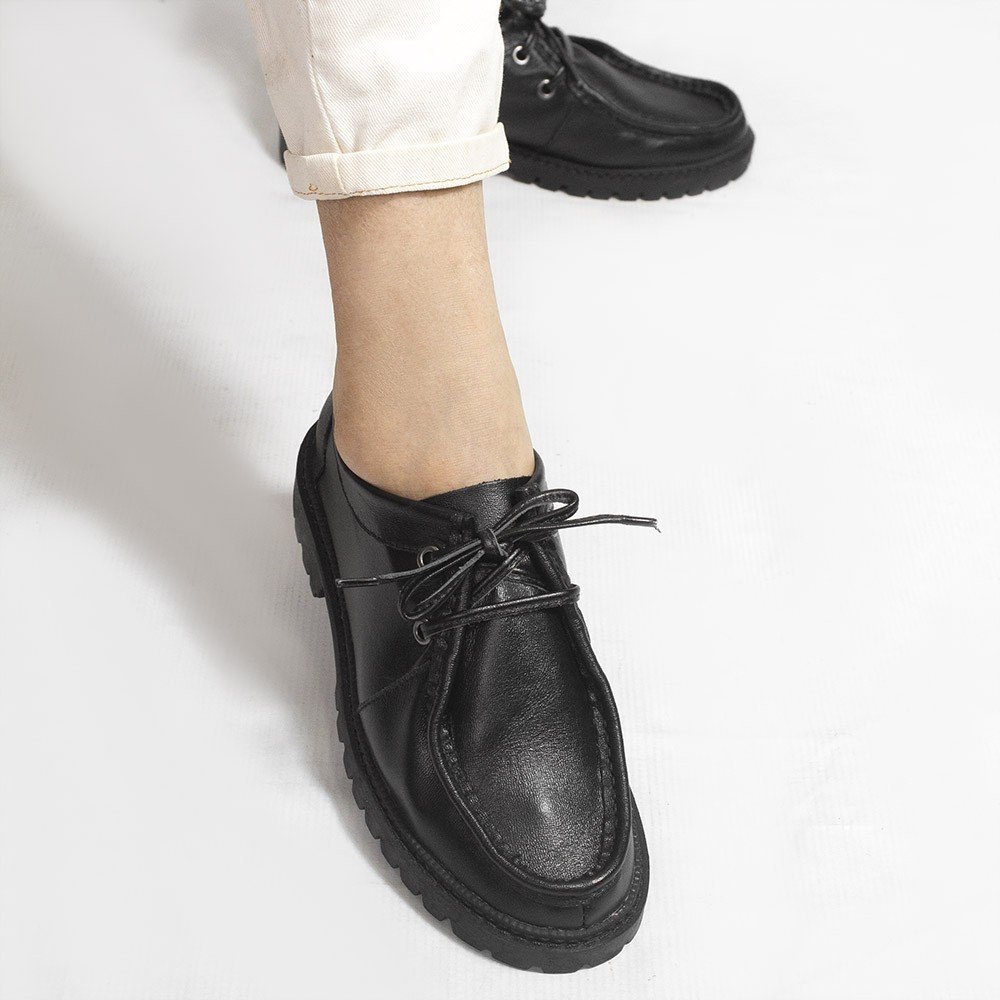 Sapato Oxford Zatta em Couro Camile Preto Preto 4