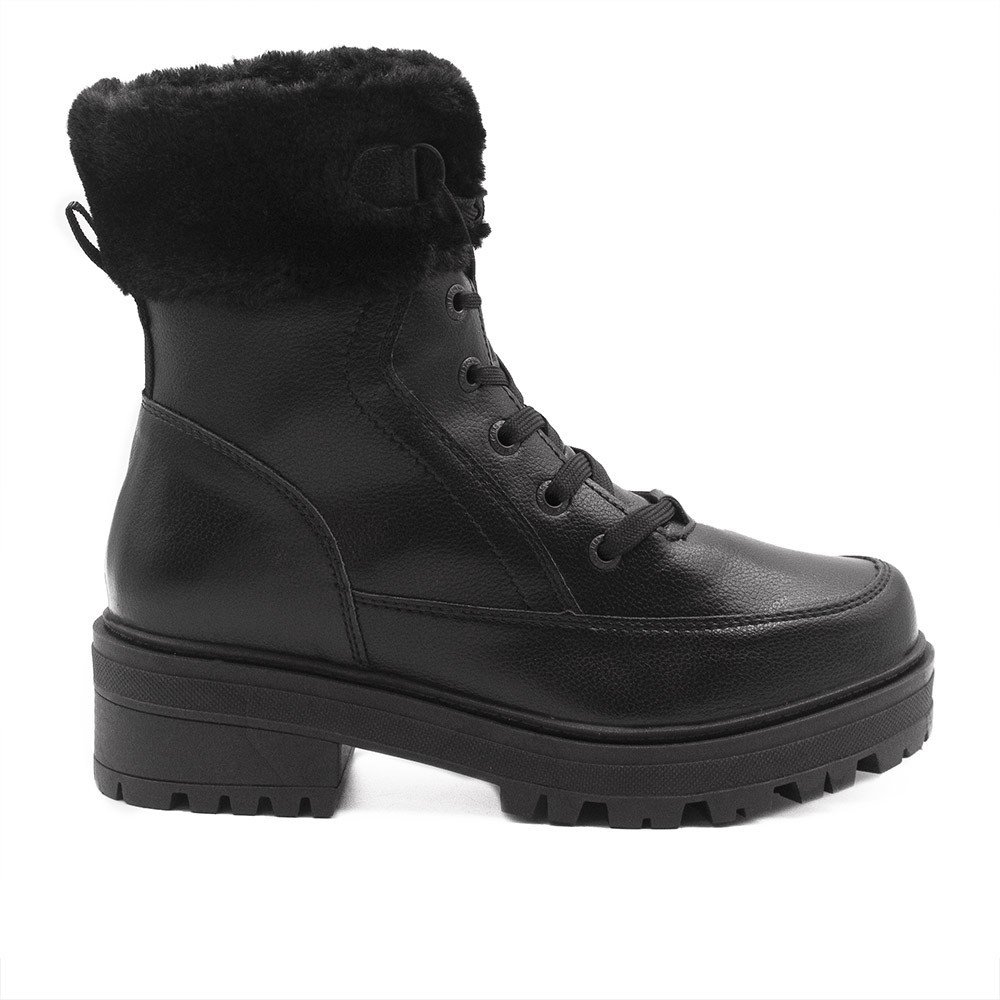 Coturno Zatta Tratorado Pelucia Margot Preto