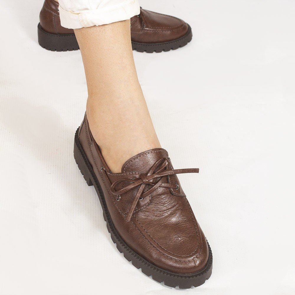 Mocassim Zatta Tratorado Edite Marrom Marrom 4