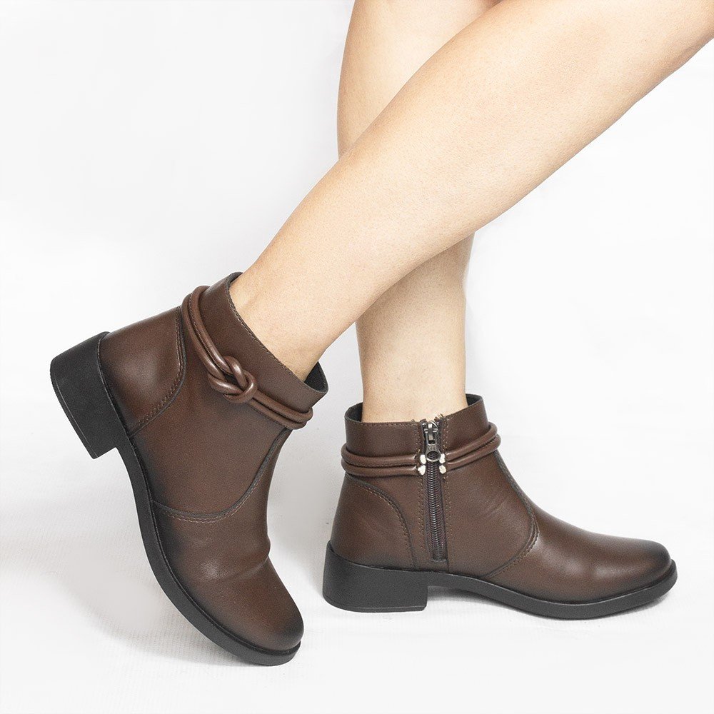 Bota  Zatta Montaria Nó Janaina  Marrom Marrom 4