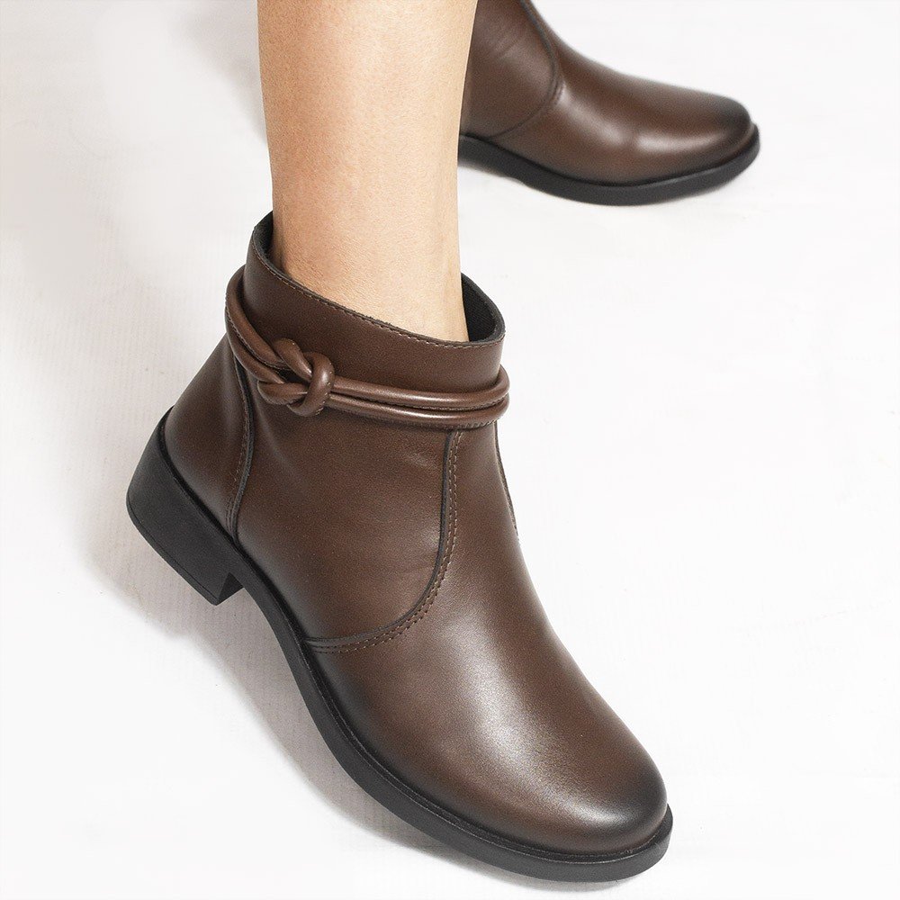 Bota  Zatta Montaria Nó Janaina  Marrom Marrom 8