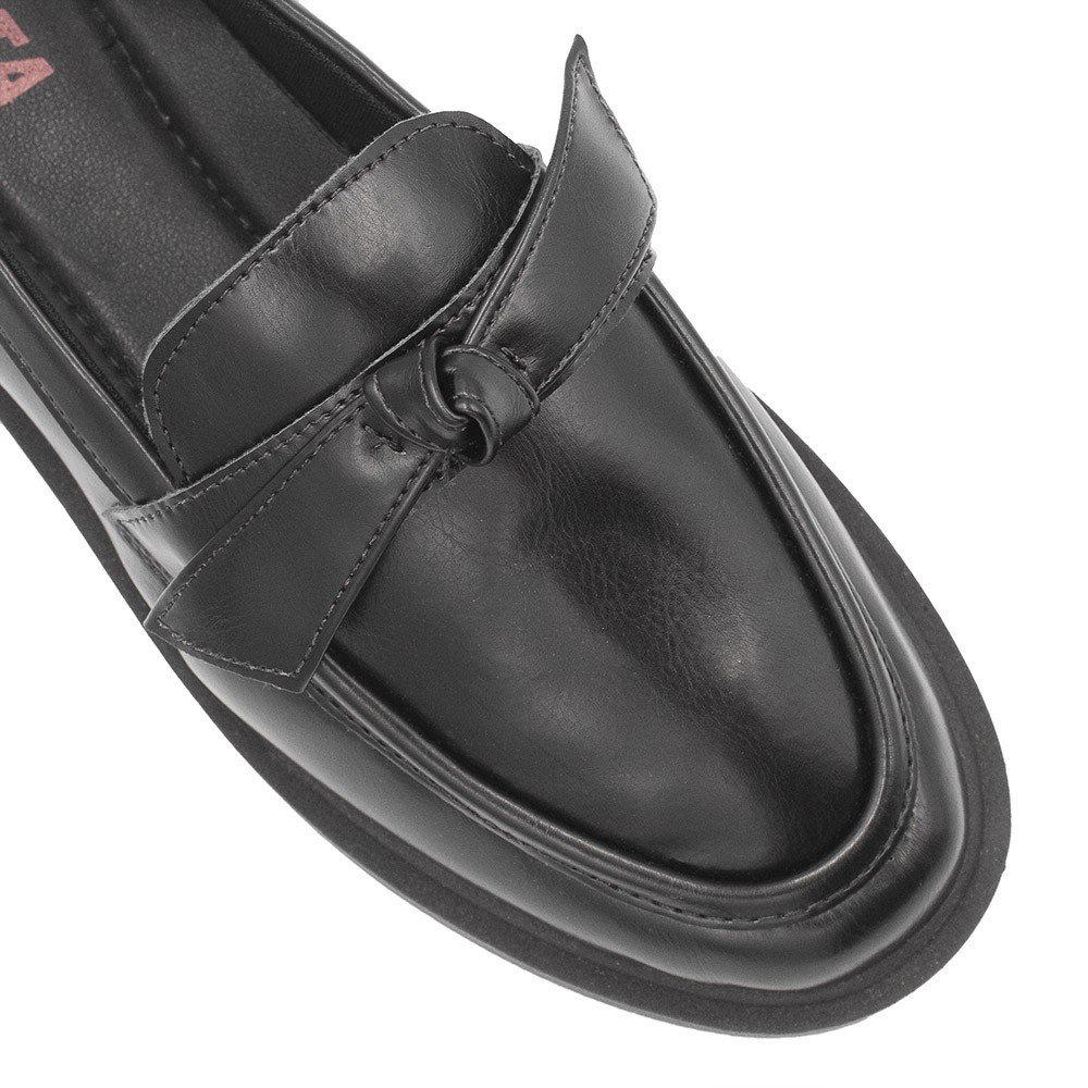 Mocassim Zatta Laço Yanka Preto Preto 3