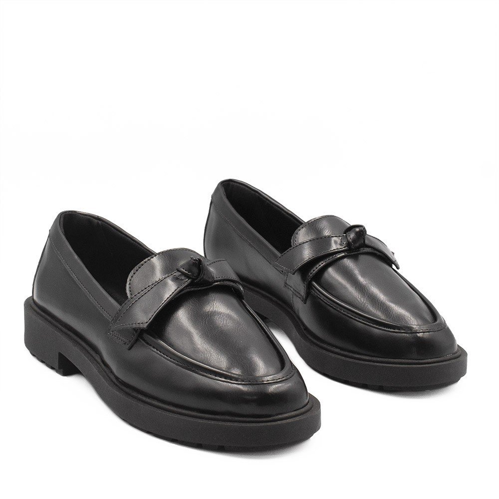 Mocassim Zatta Laço Yanka Preto Preto 5