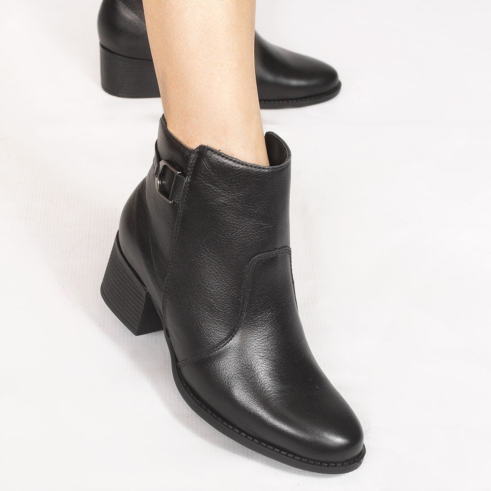 Bota Zatta Salto Bloco Thamy Preta Preto 4